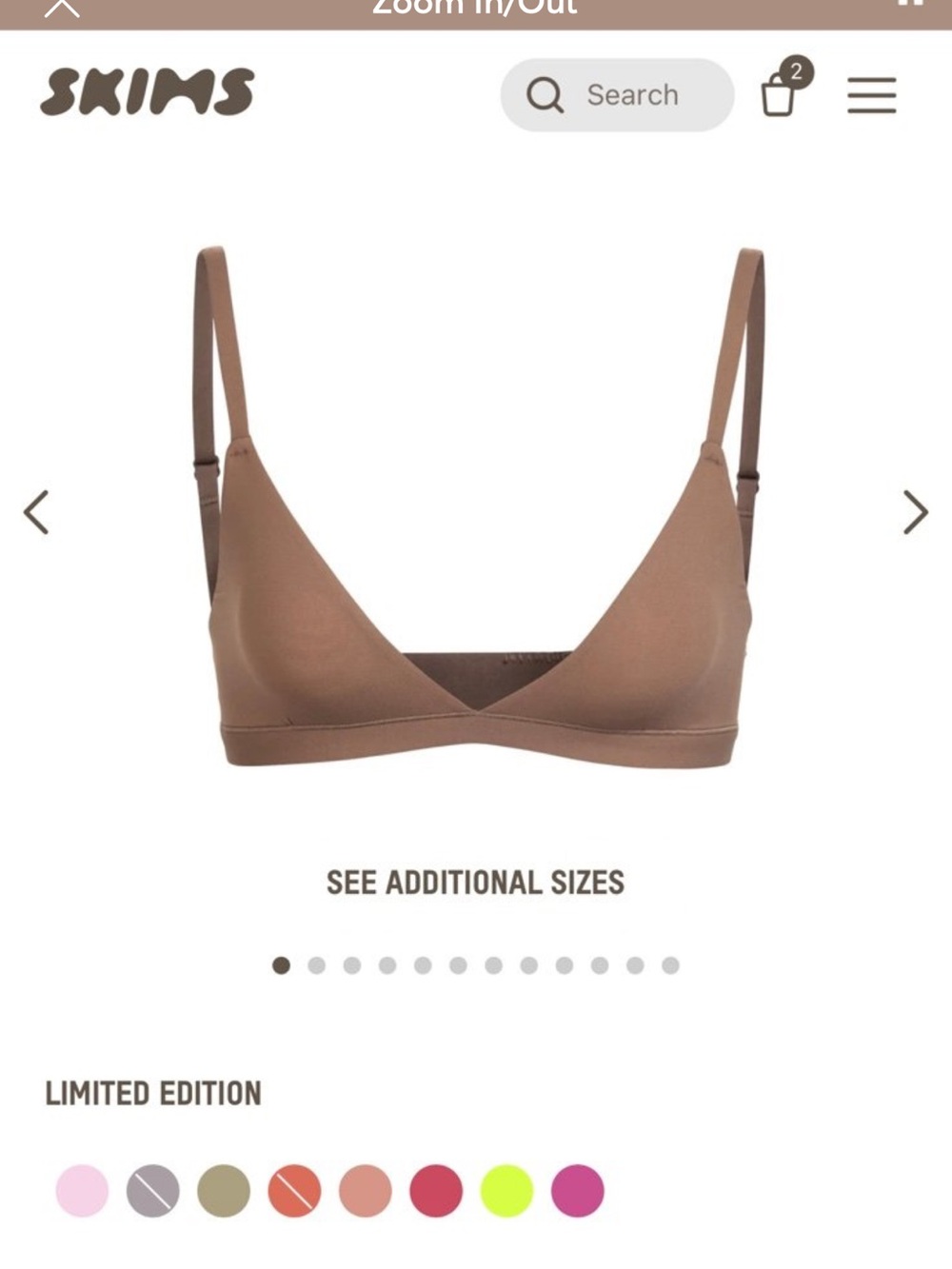 Skims Bralette